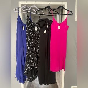 Lot of four brand new with tags Express dresses size Medium